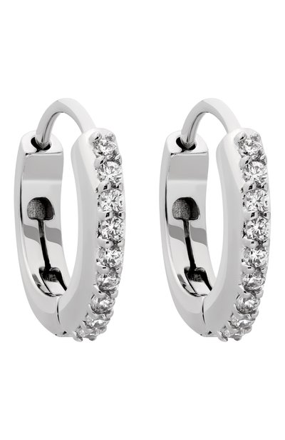 Серьги matrix SWAROVSKI серебряного цвета по цене 8995 руб., арт. 5690670, фото 3 Серьги matrix SWAROVSKI, арт. 5690670, фото 3