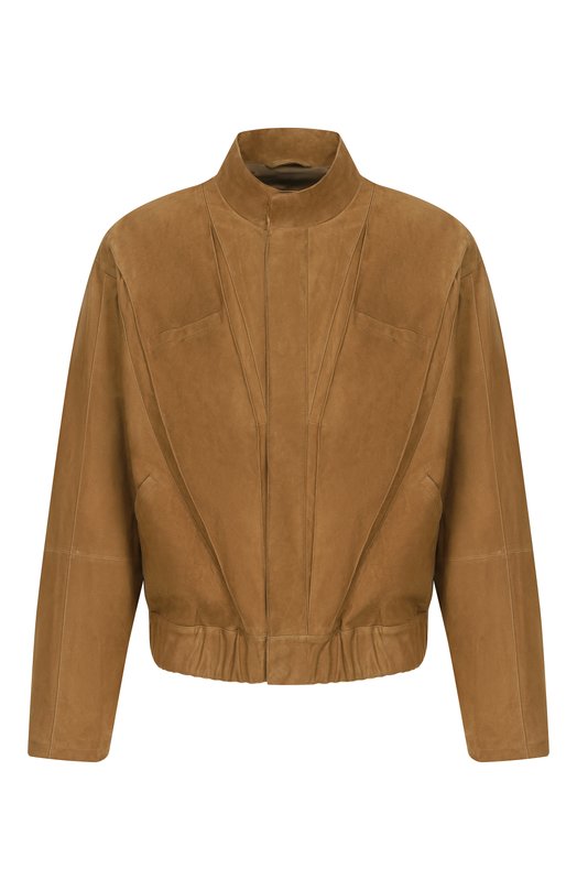 Замшевый бомбер Giorgio Armani GM003586/AF24918 Коричневый GM003586/AF24918