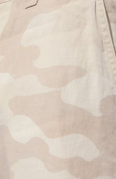 Льняные шорты 120% LINO, арт. 31ALIM2137/000G250/100, фото 5