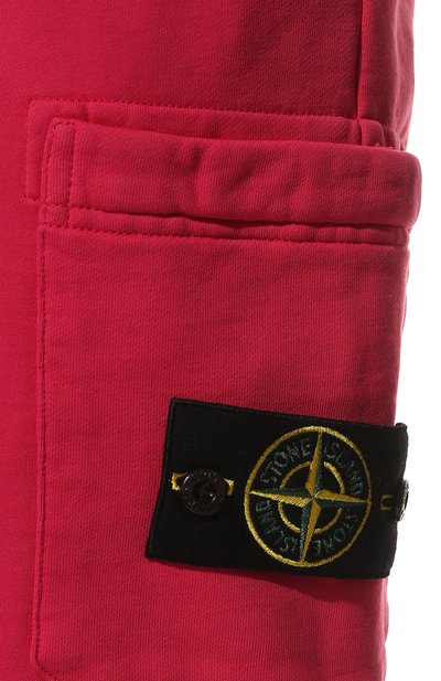 Хлопковые шорты STONE ISLAND, арт. 761564651, фото 5