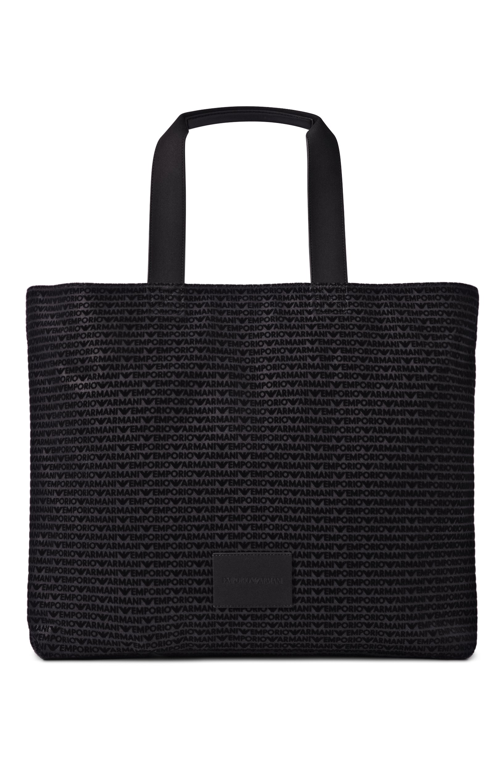 Сумка-шопер EMPORIO ARMANI черного цвета по цене 35350 руб., арт. EM007532/AF27786, фото 1 Сумка-шопер EMPORIO ARMANI, арт. EM007532/AF27786, фото 1
