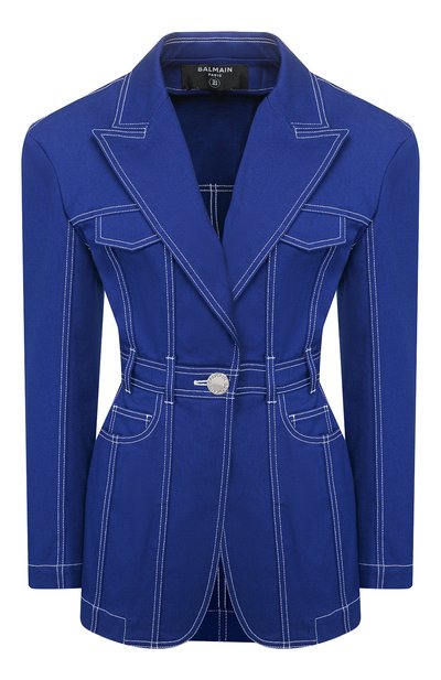 Джинсовый жакет BALMAIN, арт. TF07315/D022, фото 1