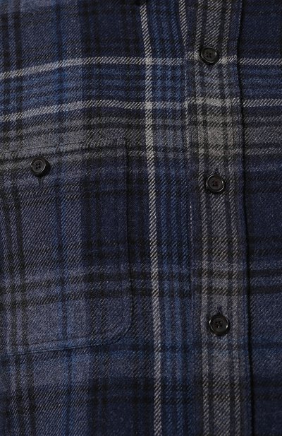Рубашка из смеси шерсти и кашемира с воротником кент RALPH LAUREN, арт. 790720966, фото 5
