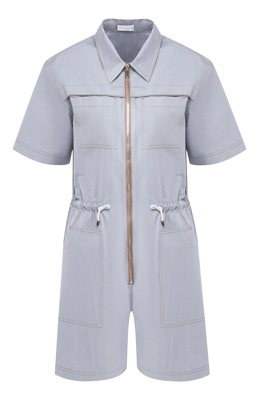 Хлопковый комбинезон BRUNELLO CUCINELLI, арт. M0F48FN499, фото 1