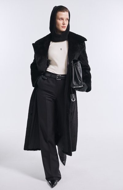 Кашемировый капор RICK OWENS черного цвета по цене 43650 руб., арт. RP02E4481/WSBR, фото 5 Кашемировый капор RICK OWENS, арт. RP02E4481/WSBR, фото 5