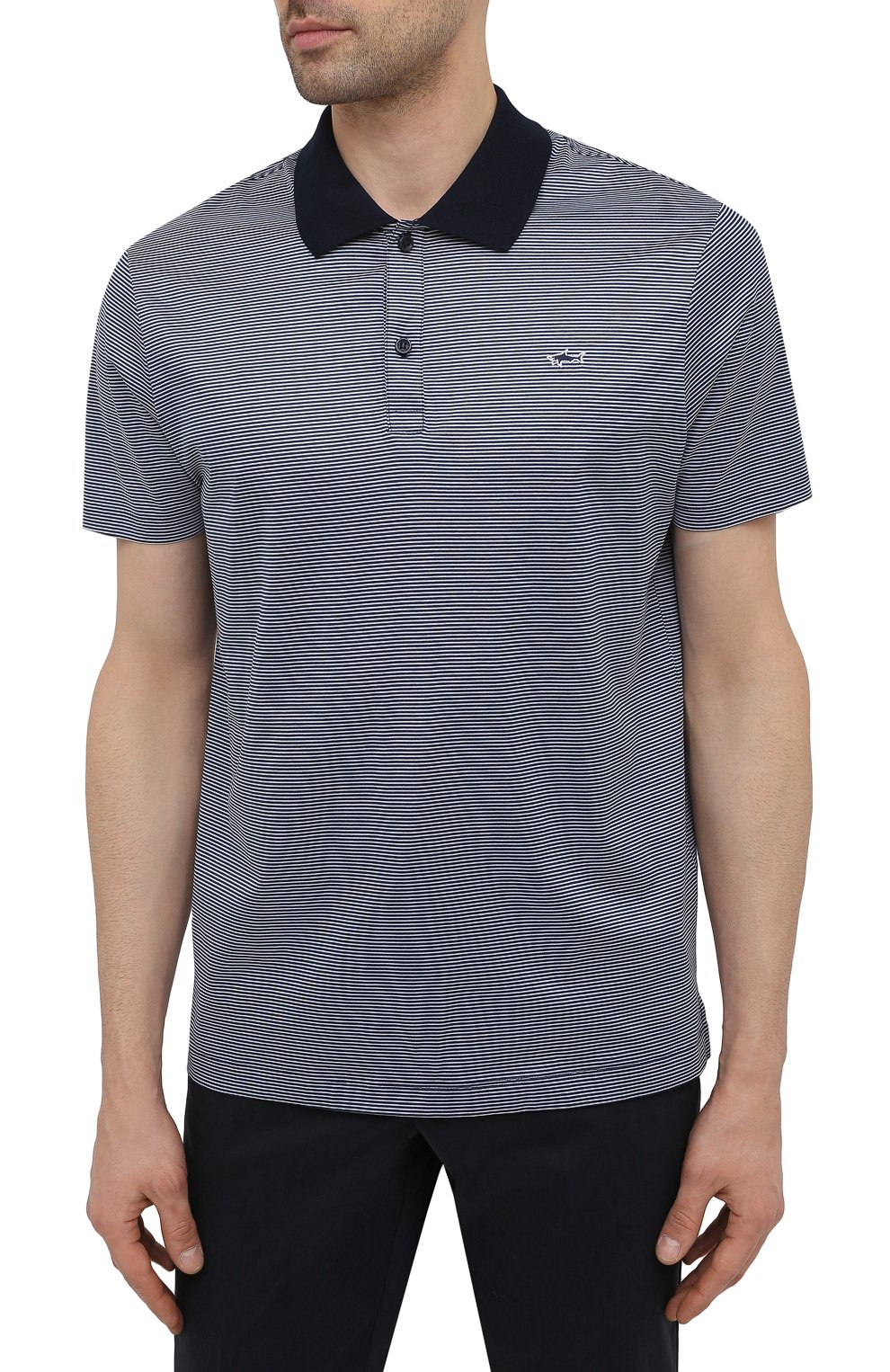 Хлопковое поло PAUL&SHARK, арт. 21411211/C00, фото 3