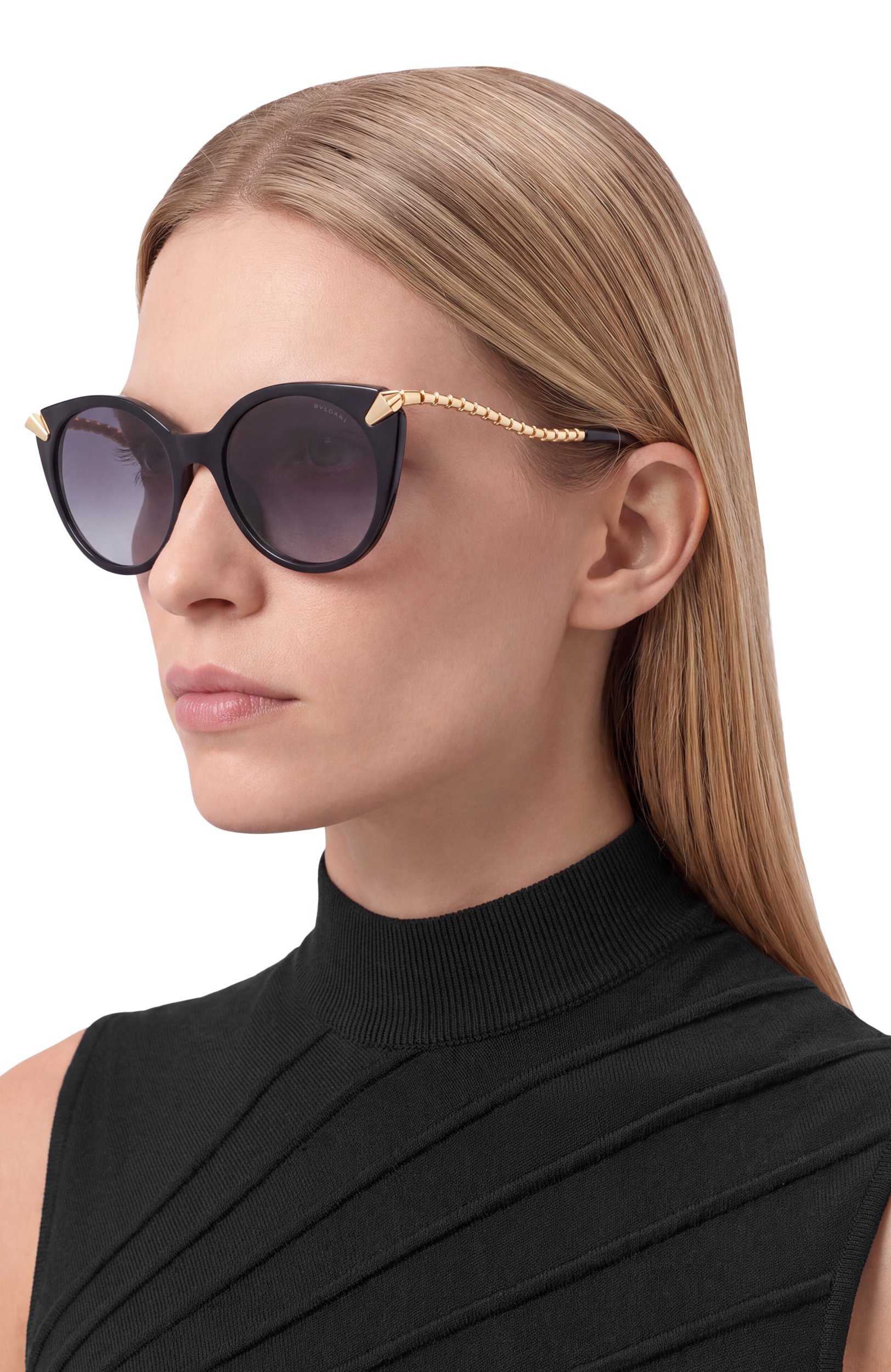 Солнцезащитные очки BVLGARI, арт. BV40082I-01B, фото 2
