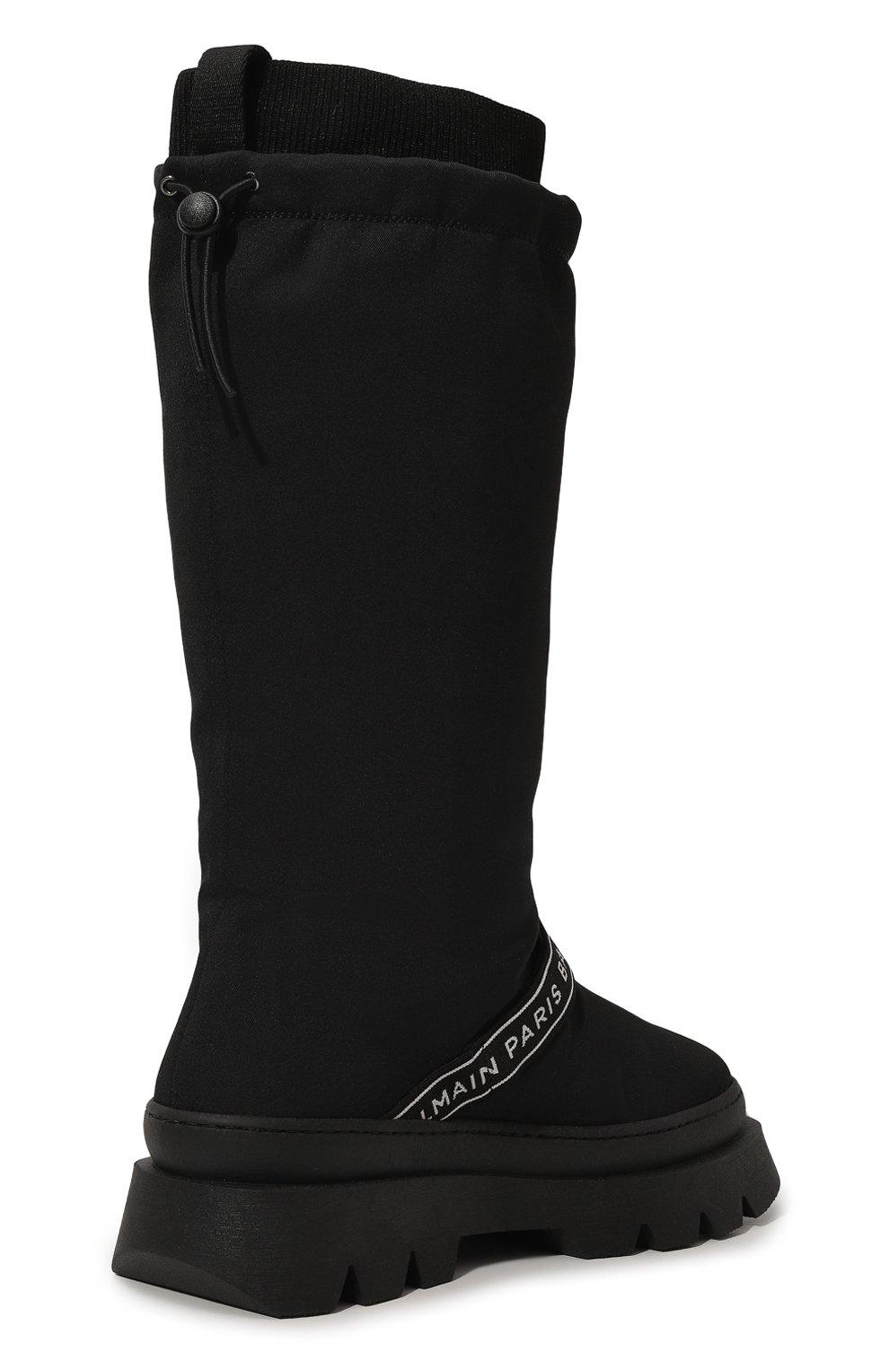 Сапоги BALMAIN черного цвета по цене 69950 руб., арт. BT0R76, фото 3 Сапоги BALMAIN, арт. BT0R76, фото 3