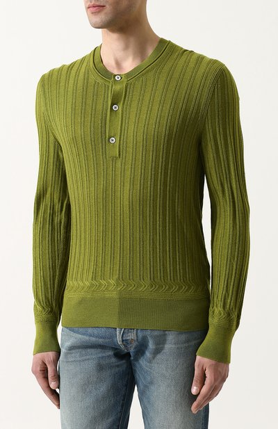 Джемпер из смеси кашемира и шелка TOM FORD, арт. BPH27/TFK115, фото 3