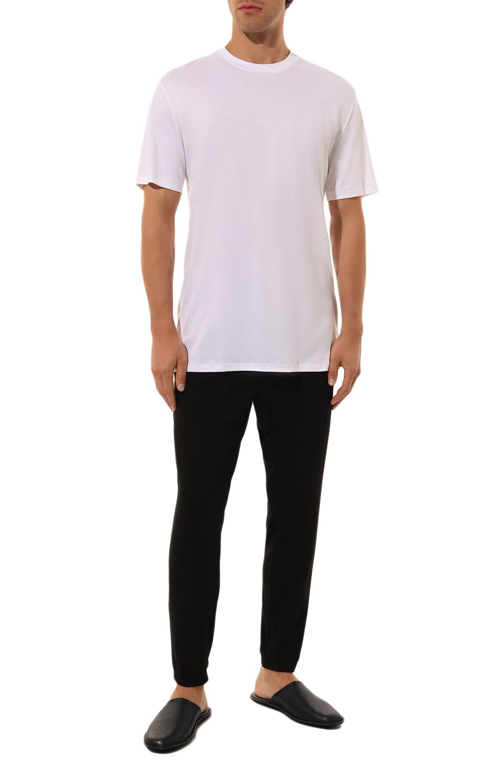 Кожаные домашние туфли HOMERS AT HOME, арт. 12045/BUFALIN0, фото 2