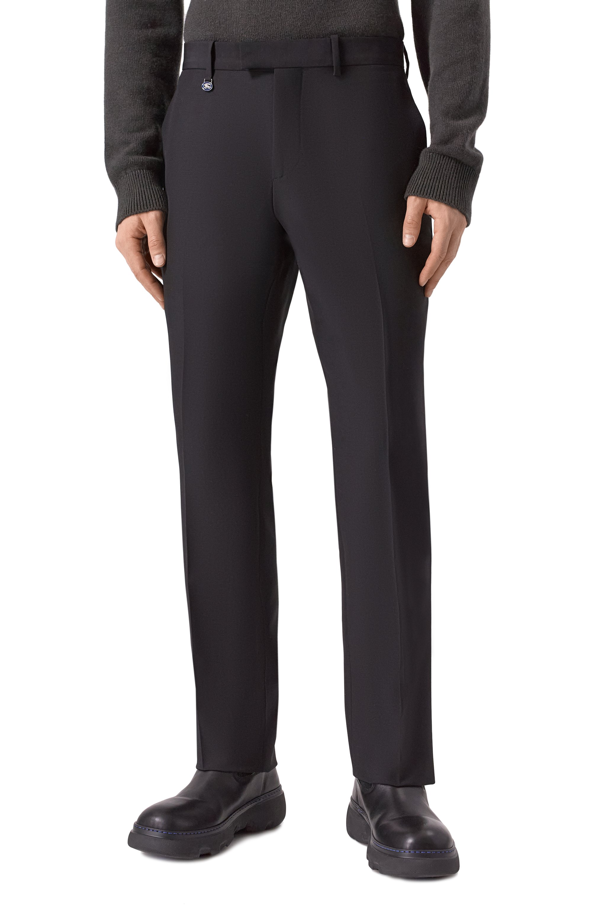 Шерстяные брюки BURBERRY, арт. 8101112, фото 3