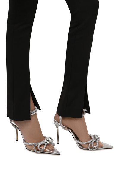 Туфли double bow 110 MACH & MACH, арт. R21-2190 PVC, фото 3