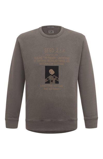 Хлопковый свитшот C.P. COMPANY, арт. 14CMSS341A-006529N, фото 1