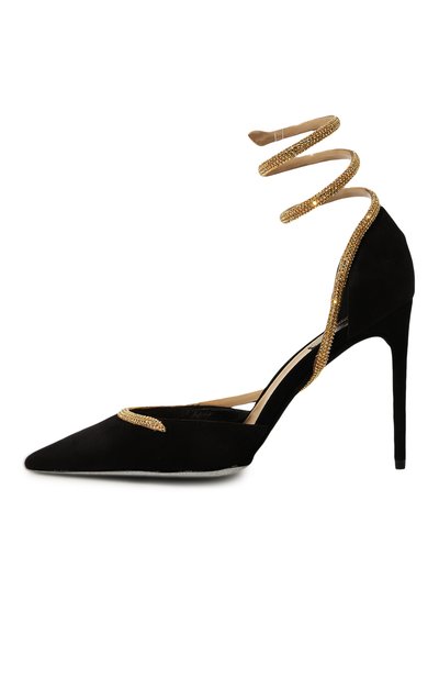 Замшевые туфли cleo 110 RENE CAOVILLA, арт. C11926-105/C001, фото 4