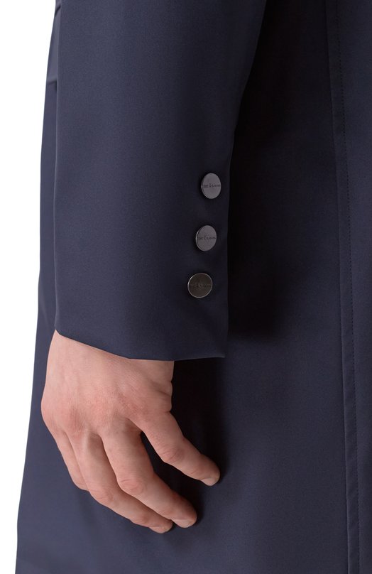 Плащ Kiton UW2193V0422H02 Синий  UW2193V0422H02 Фото 5