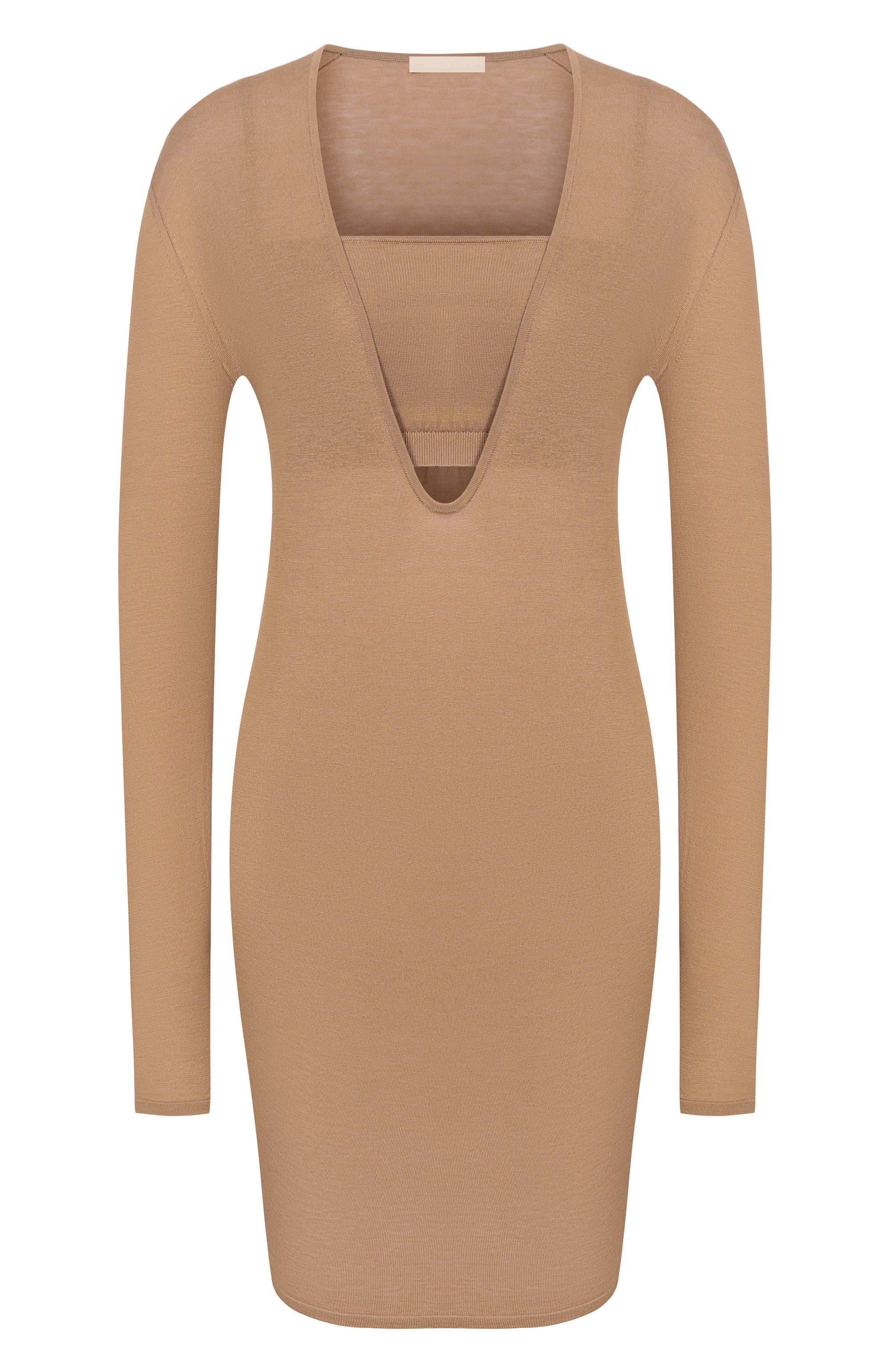 Платье из шелка и хлопка 12 STOREEZ, арт. 136948, фото 1