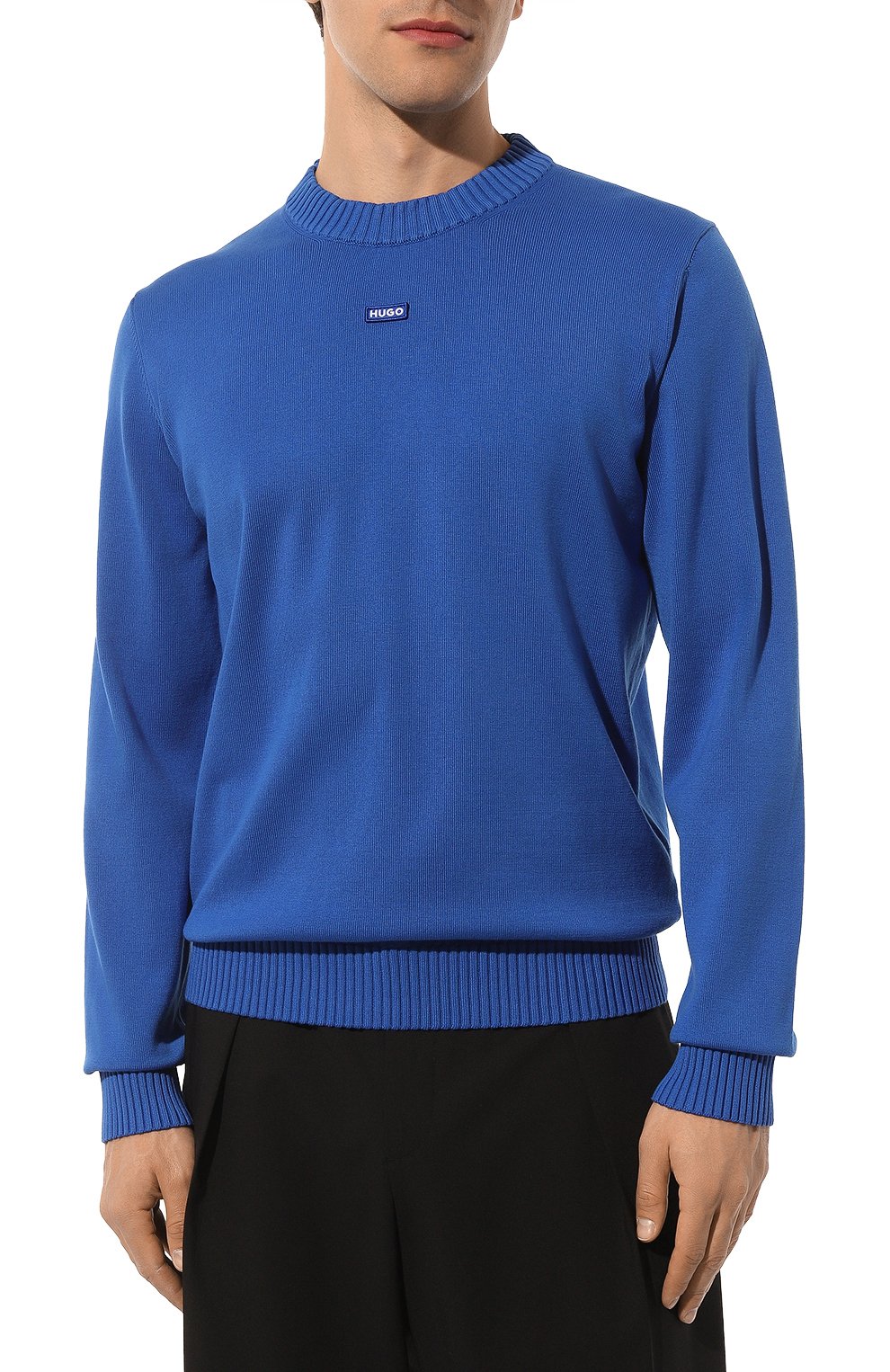 Хлопковый джемпер HUGO BLUE, арт. 50514698, фото 3