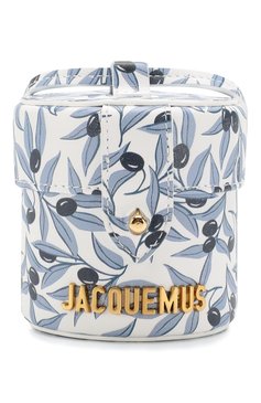 Женская сумка le vanity JACQUEMUS голубого цвета, арт. 201AC16/58030 | Фото 1 (Материал: Натуральная кожа; Ремень/цепочка: На ремешке; Размер: mini; Сумки-технические: Сумки через плечо; Материал сплава: Проставлено; Региональные ограничения белый список (Axapta Mercury): Не проставлено; Драгоценные камни: Проставлено)