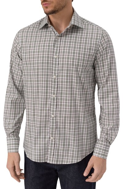 Хлопковая рубашка PAUL&SHARK, арт. 15313086CF, фото 3