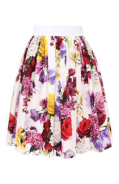 Женская хлопковая юбка DOLCE & GABBANA, арт. F4BC7T/GDL71