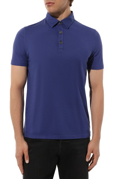 Поло из хлопка и кашемира KITON, арт. UMK0228, фото 3