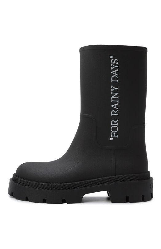 Сапоги Reboot Rainy Days Off-White 0MIE00BC99MAT001 Чёрный  0MIE00BC99MAT001 Фото 4