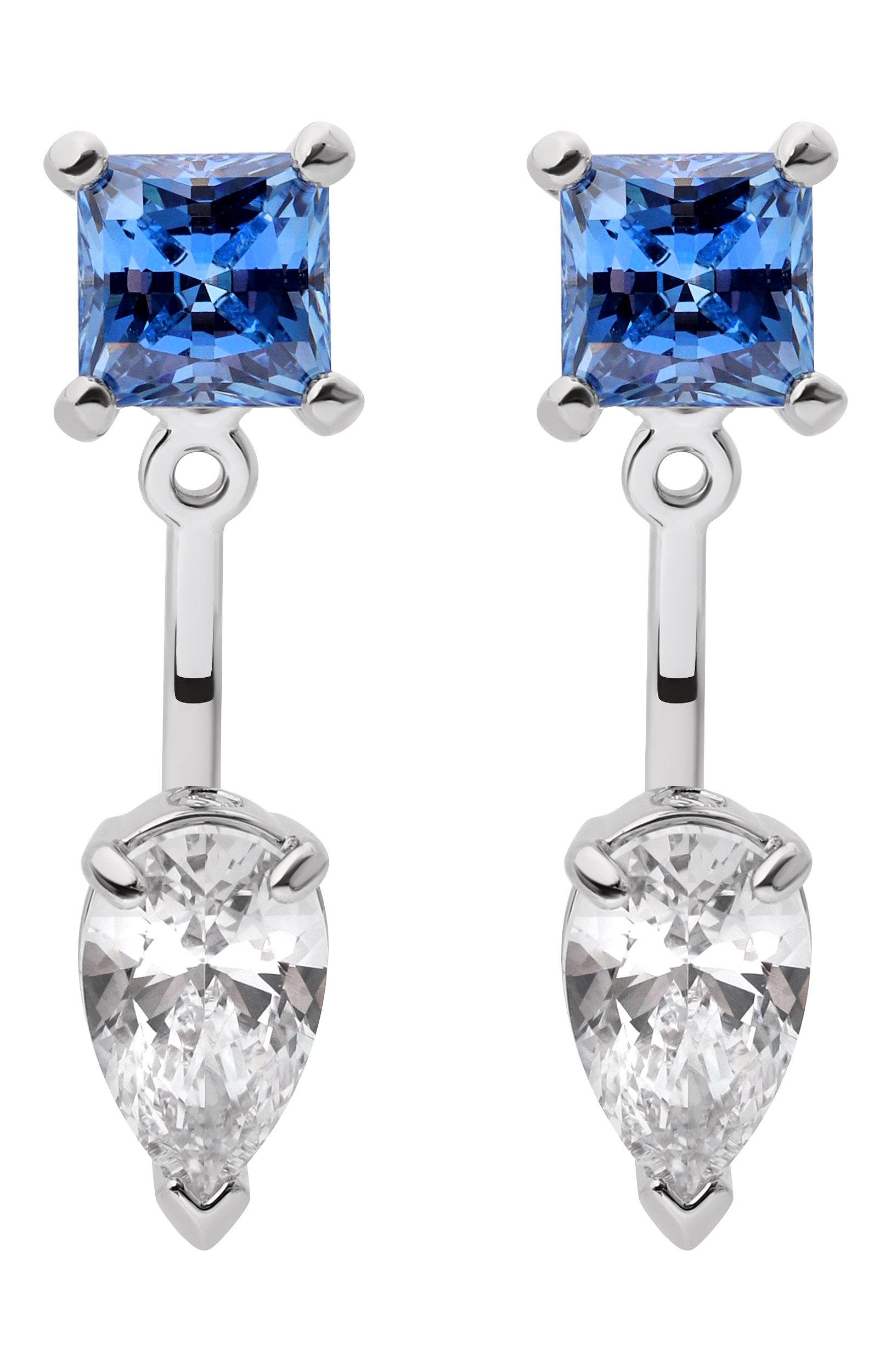 Серьги mesmera SWAROVSKI синего цвета по цене 13700 руб., арт. 5665767, фото 1 Серьги mesmera SWAROVSKI, арт. 5665767, фото 1