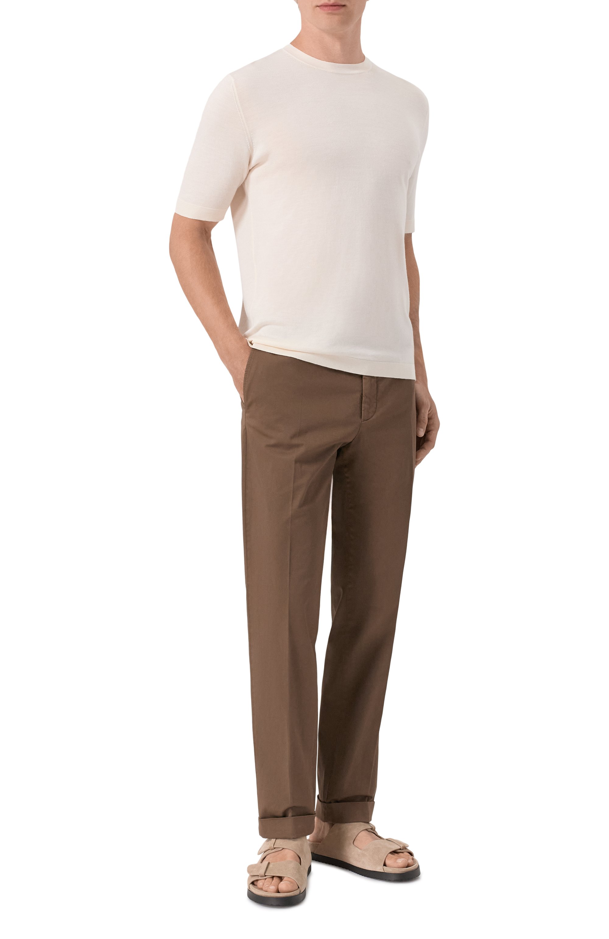 Замшевые шлепанцы DOUCAL'S, арт. DU3297NECKPF772N, фото 2