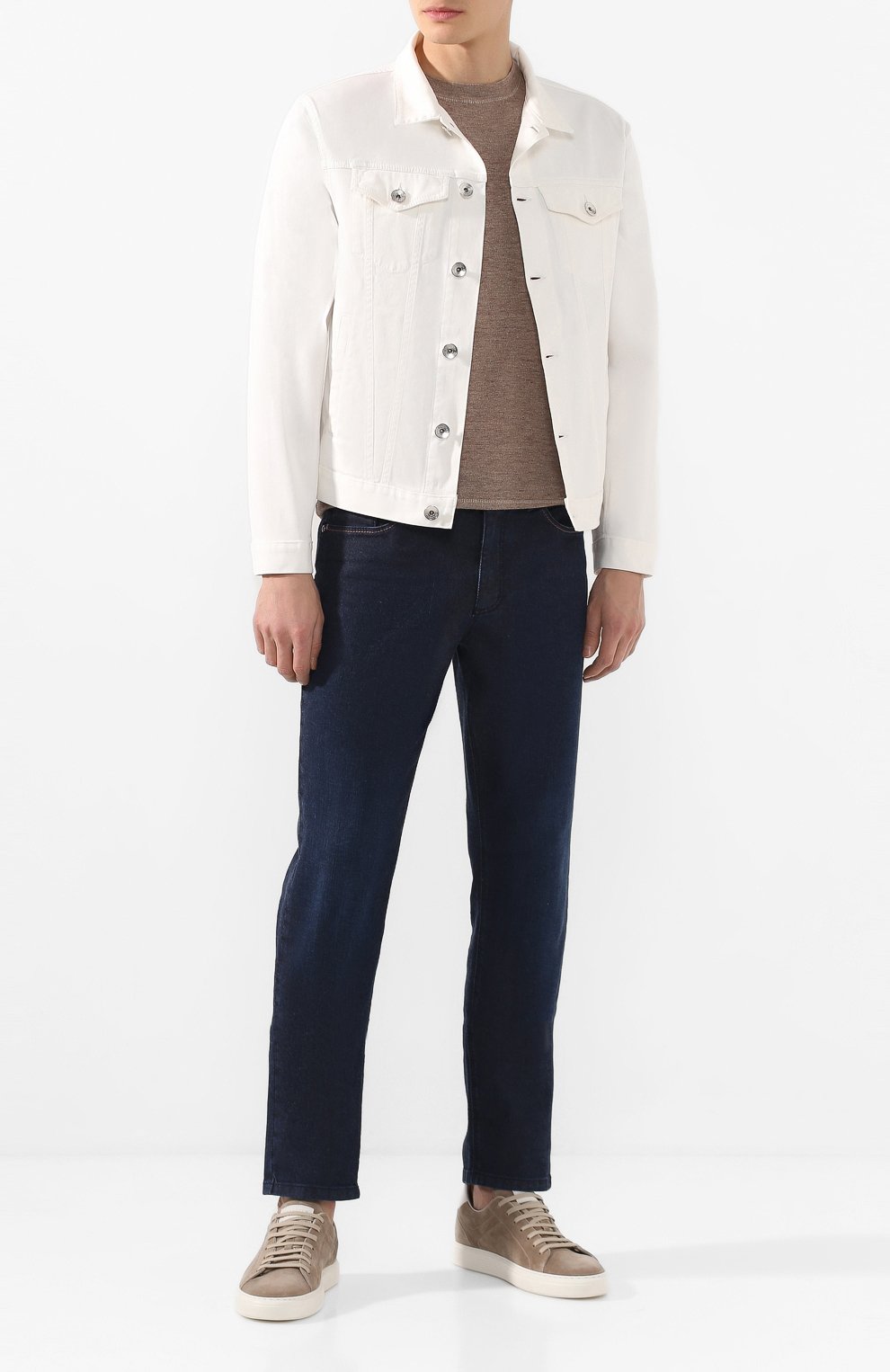 Замшевые кеды BRUNELLO CUCINELLI, арт. MZUSIBJ233, фото 2