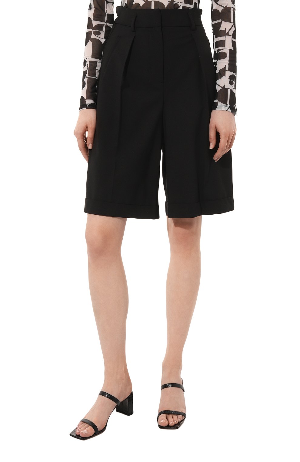 Шерстяные шорты LORENA ANTONIAZZI, арт. P2340PA53B/3180, фото 3