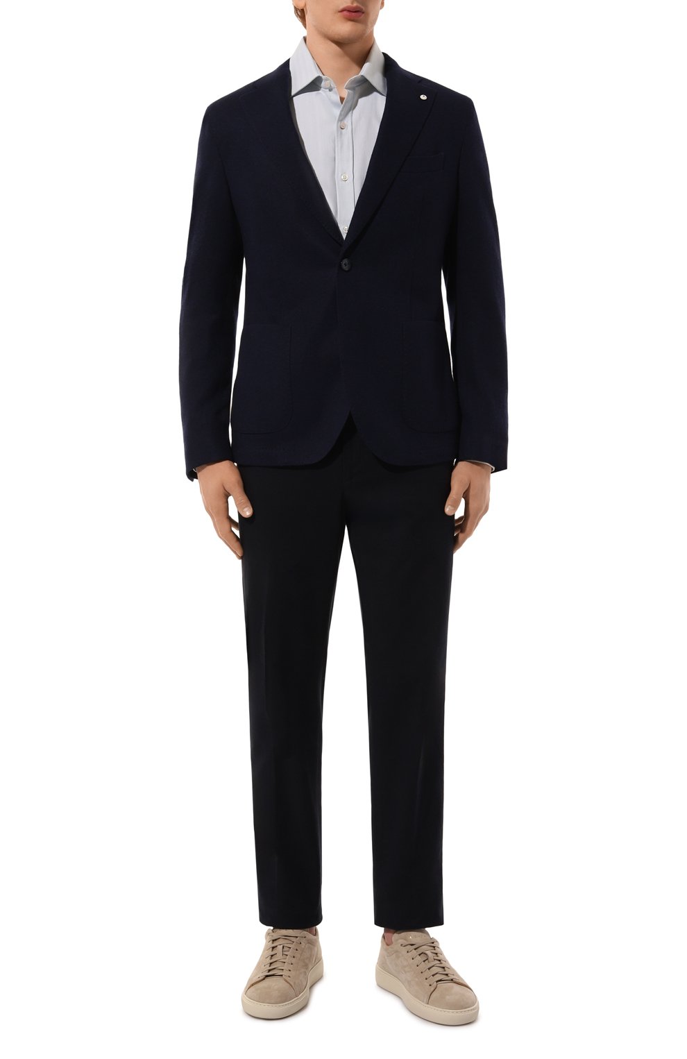 Рубашка из шелка и хлопка PAUL&SHARK, арт. 14313060CF, фото 2