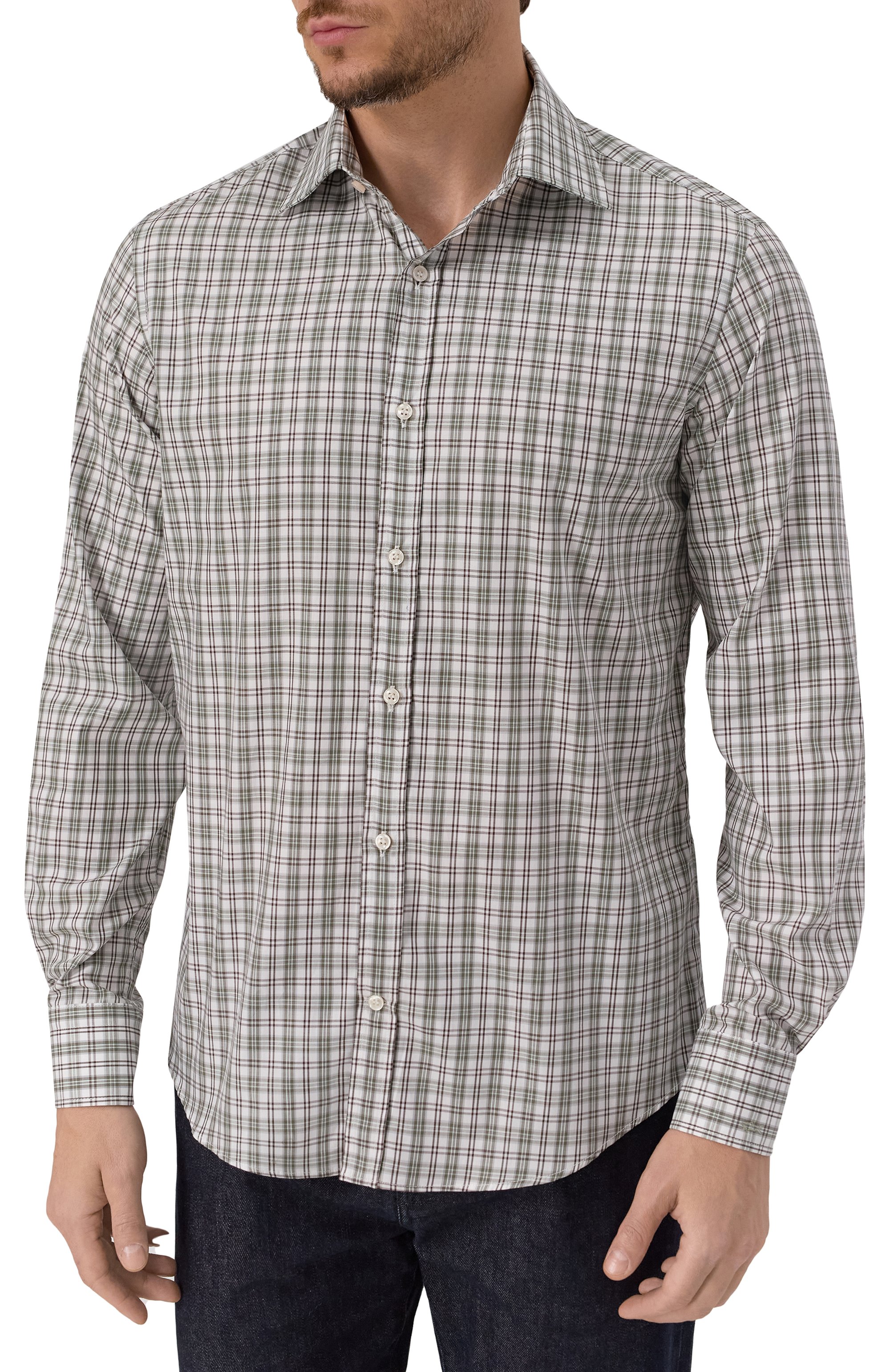 Хлопковая рубашка PAUL&SHARK, арт. 15313086CF, фото 3