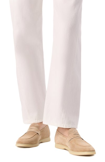 Замшевые пенни-лоферы BOUGEOTTE, арт. LGS-SUB0CH-PA, фото 3