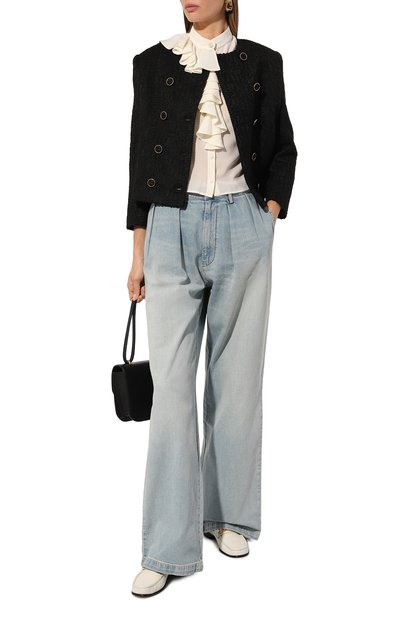 Шелковая блузка GUCCI, арт. 642439 ZAAOG, фото 2