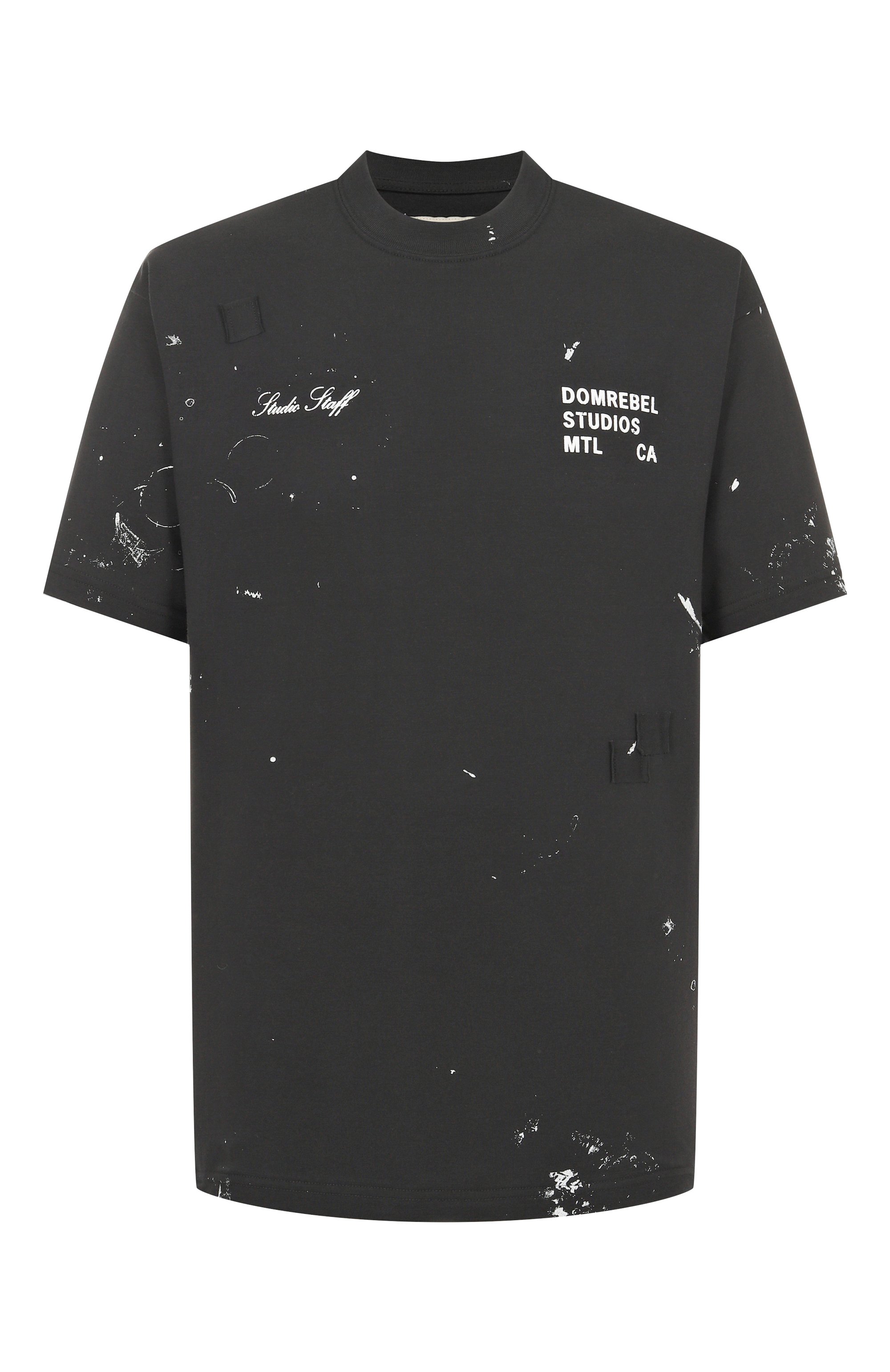 Хлопковая футболка DOMREBEL, арт. M STAFF TSHIRT, фото 1