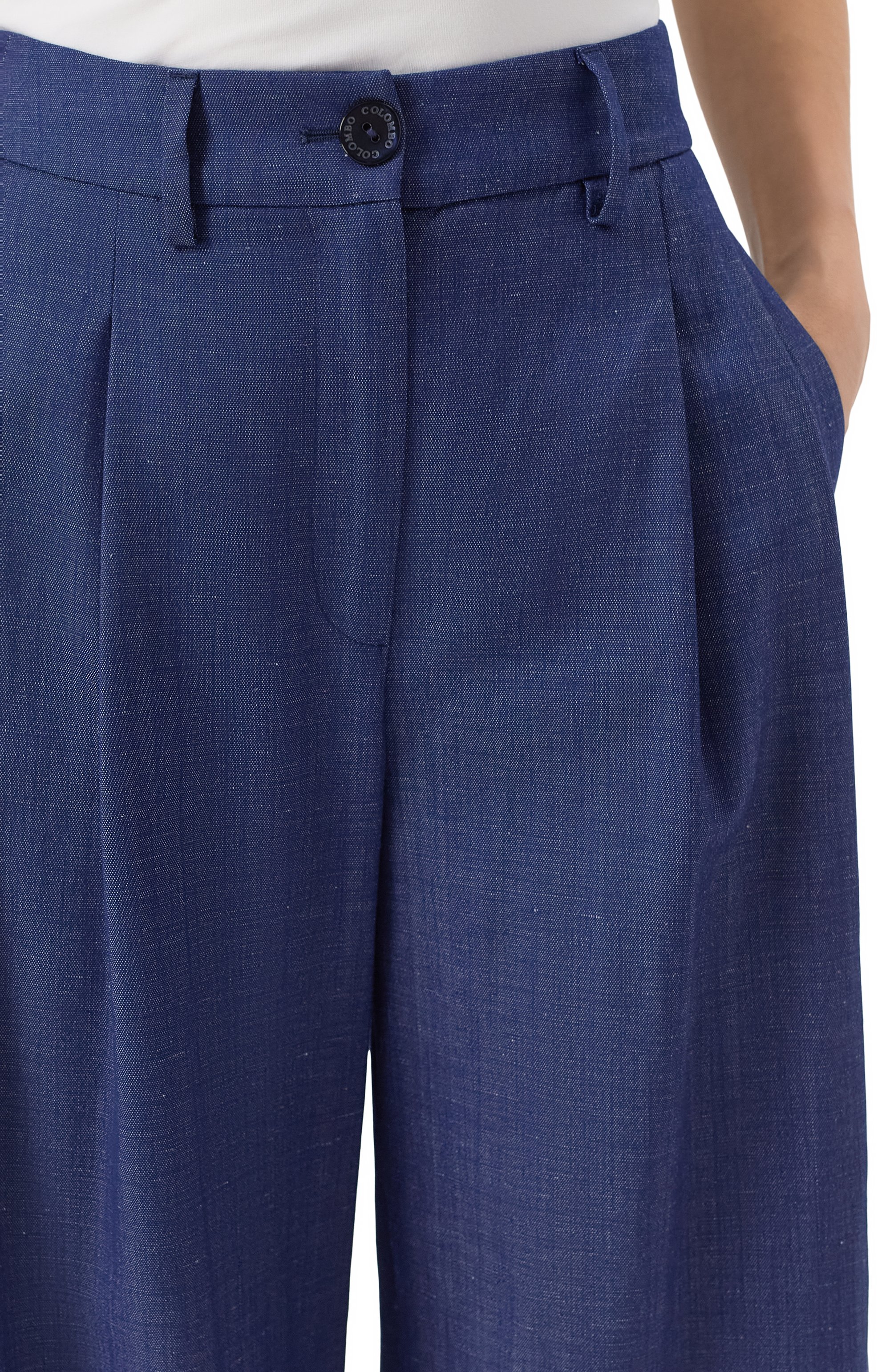 Брюки из шерсти и льна COLOMBO, арт. PA00549/STA/77184-U, фото 5