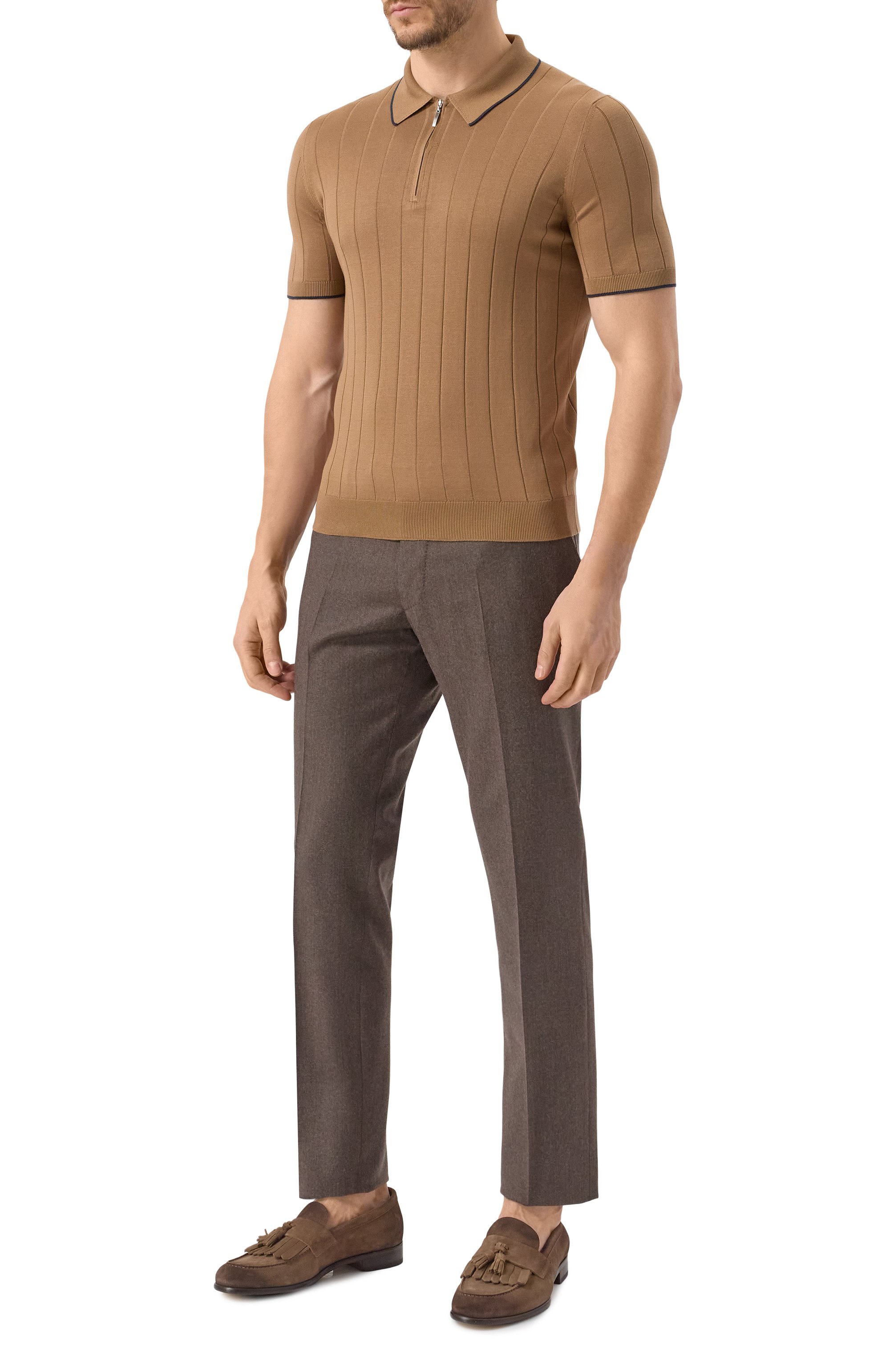 Шелковое поло GRAN SASSO, арт. 43128/23510, фото 2