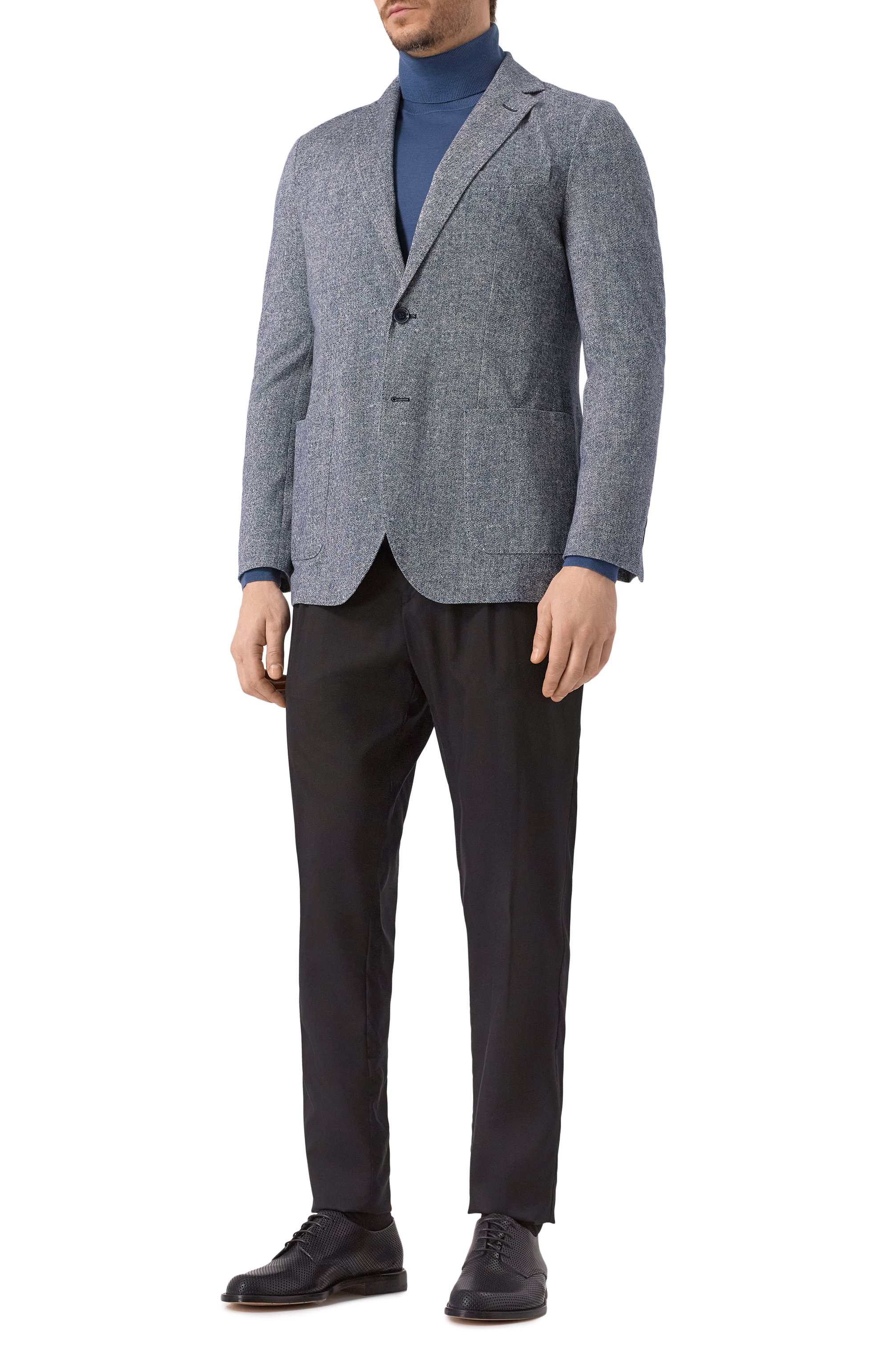 Хлопковый пиджак CIRCOLO 1901, арт. CN4810, фото 3