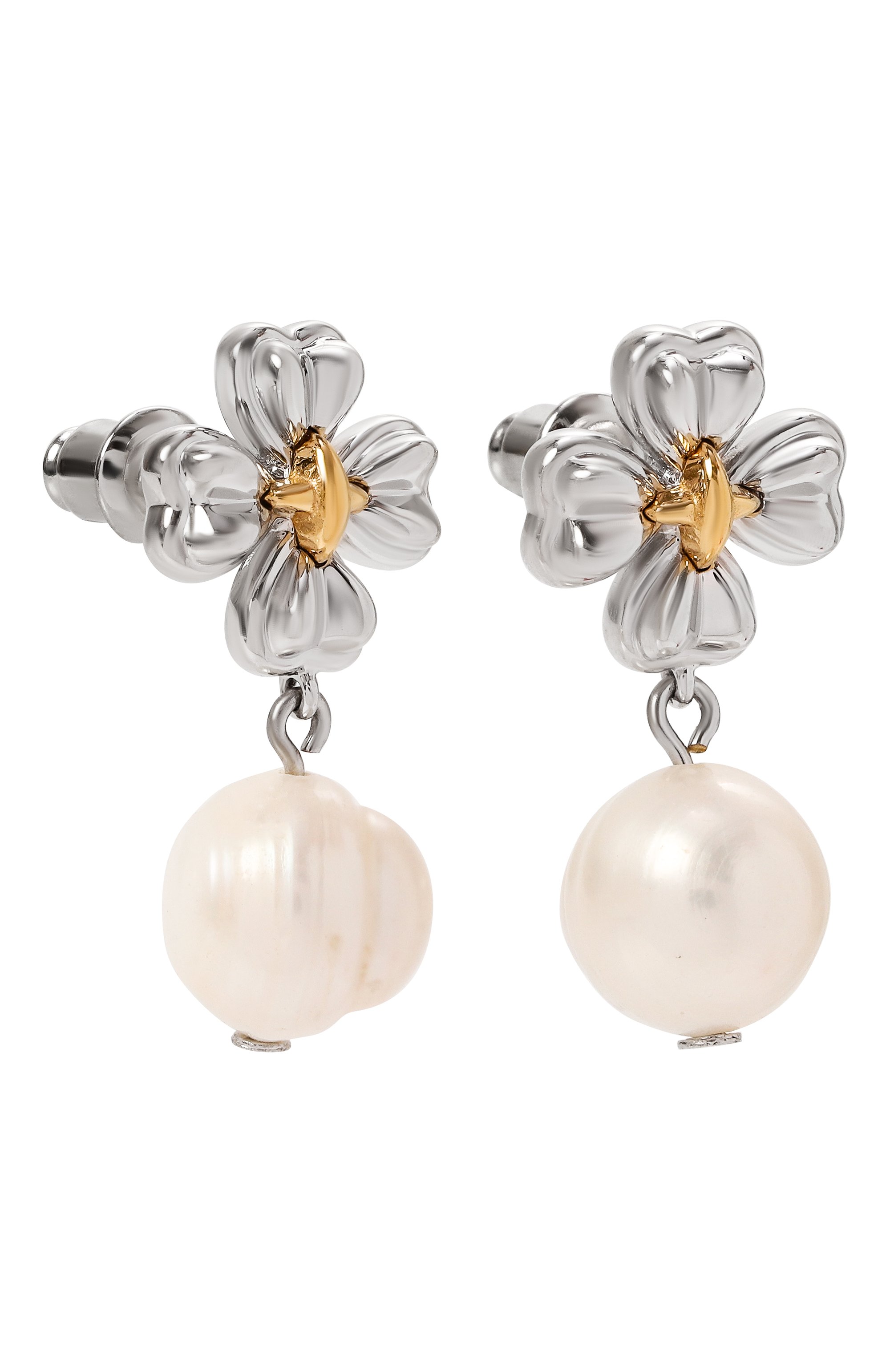 Серьги SSIL серебряного цвета по цене 15300 руб., арт. SS23FEC023CBFFFPP/M, фото 3 Серьги SSIL, арт. SS23FEC023CBFFFPP/M, фото 3