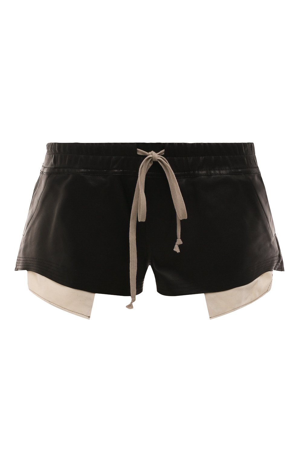 Кожаные шорты RICK OWENS, арт. RP01C5316/LLP, фото 1