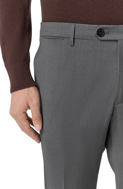 Шерстяные брюки BERWICH, арт. ZIP/1/ZG1456X, фото 5