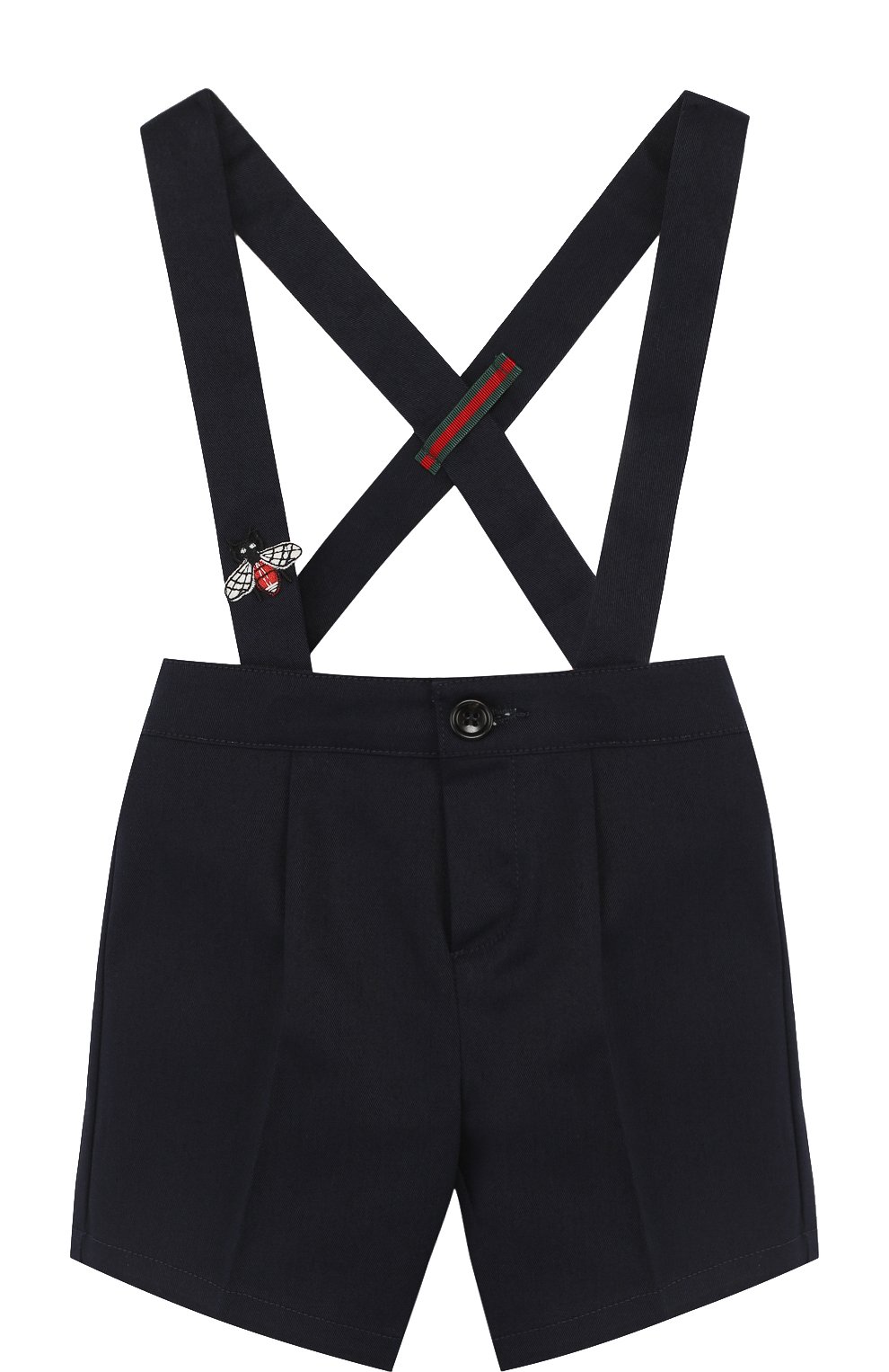 Хлопковые шорты с подтяжками GUCCI, арт. 498637/XBD12, фото 1