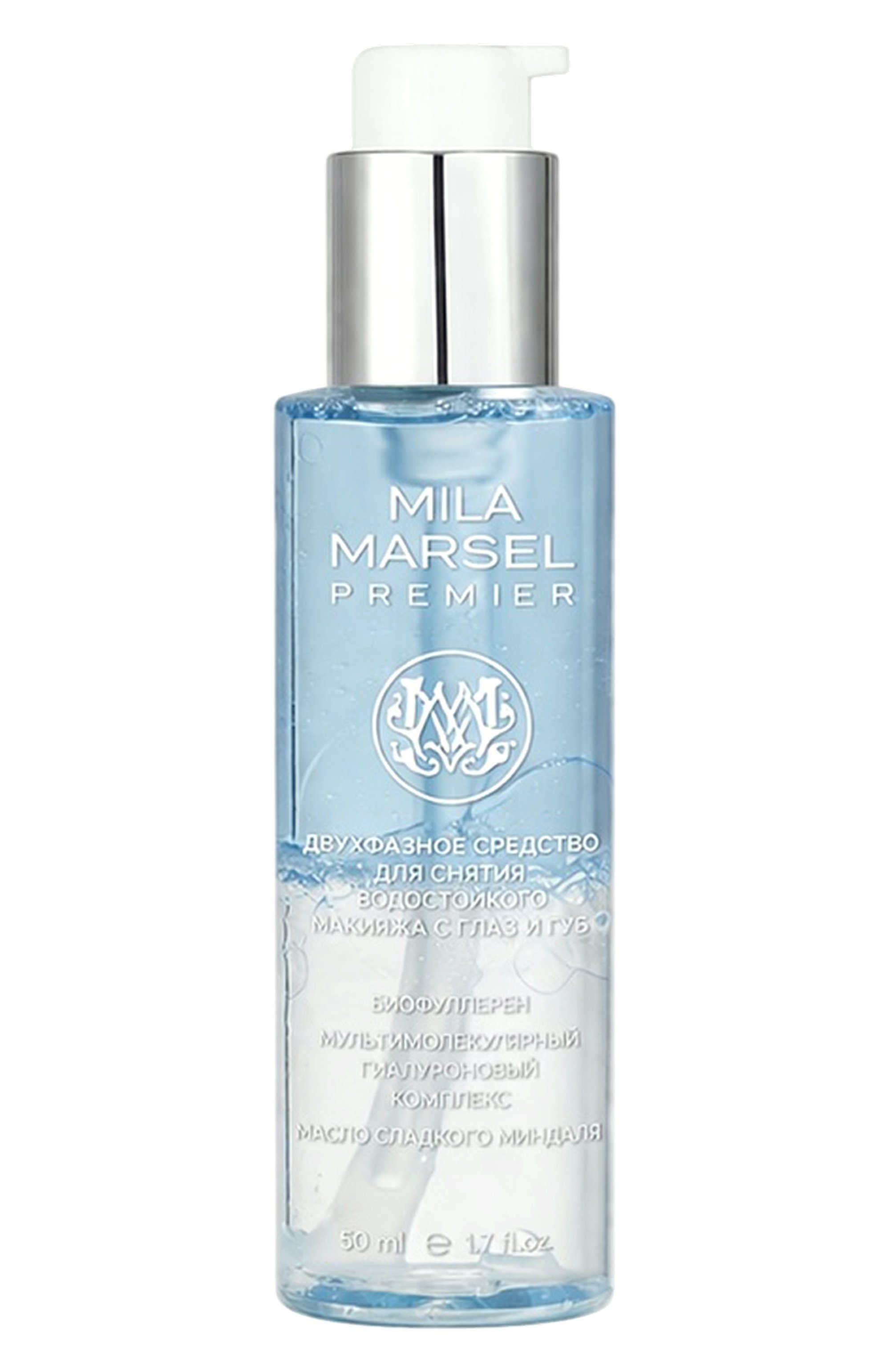 Двухфазное средство для снятия макияжа с глаз и губ mila marsel premier (50ml) MILAMARSEL, арт. 4630225092755, фото 1