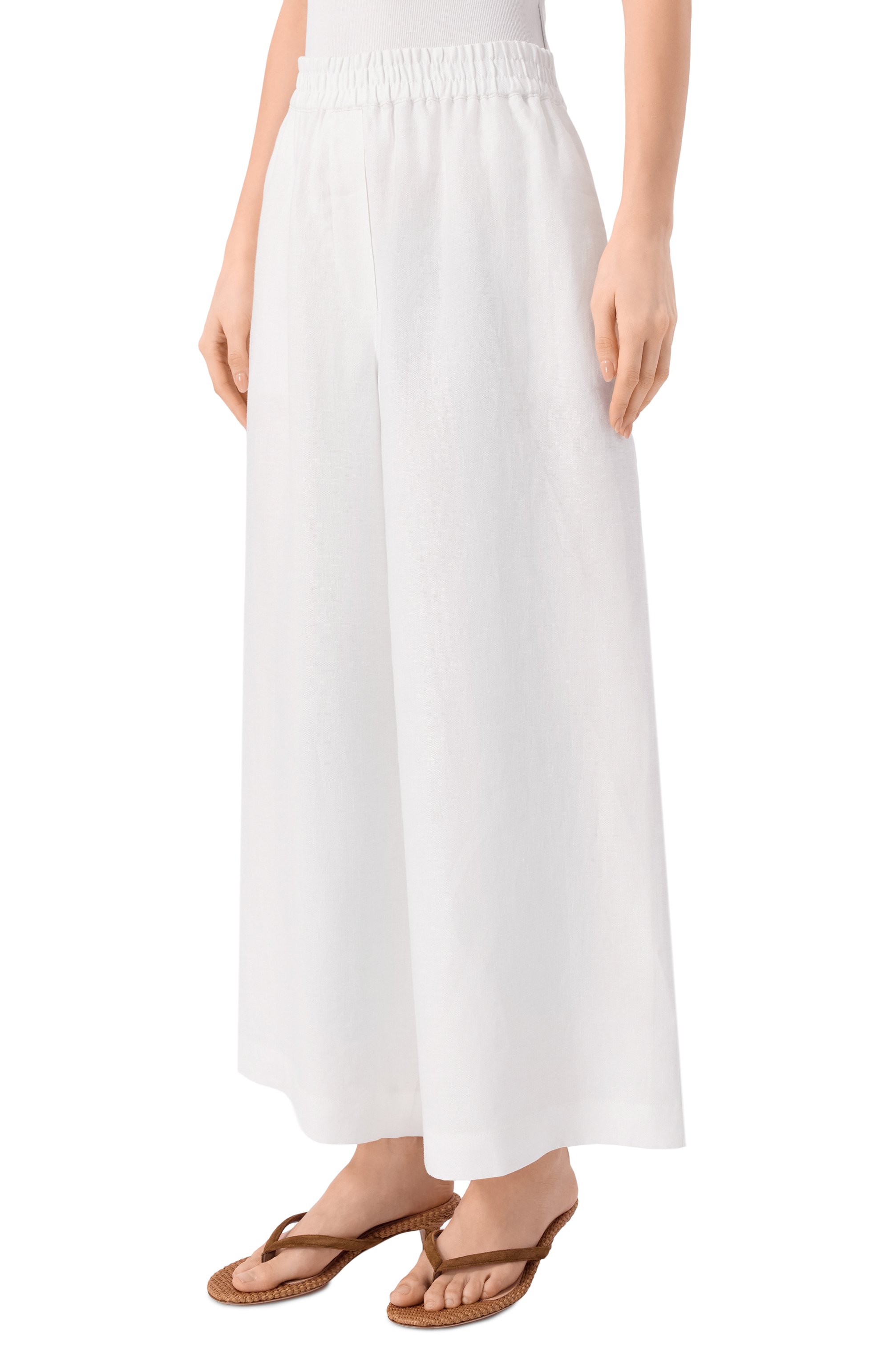 Льняные брюки WEEKEND MAX MARA, арт. WKDFELIN0, фото 3