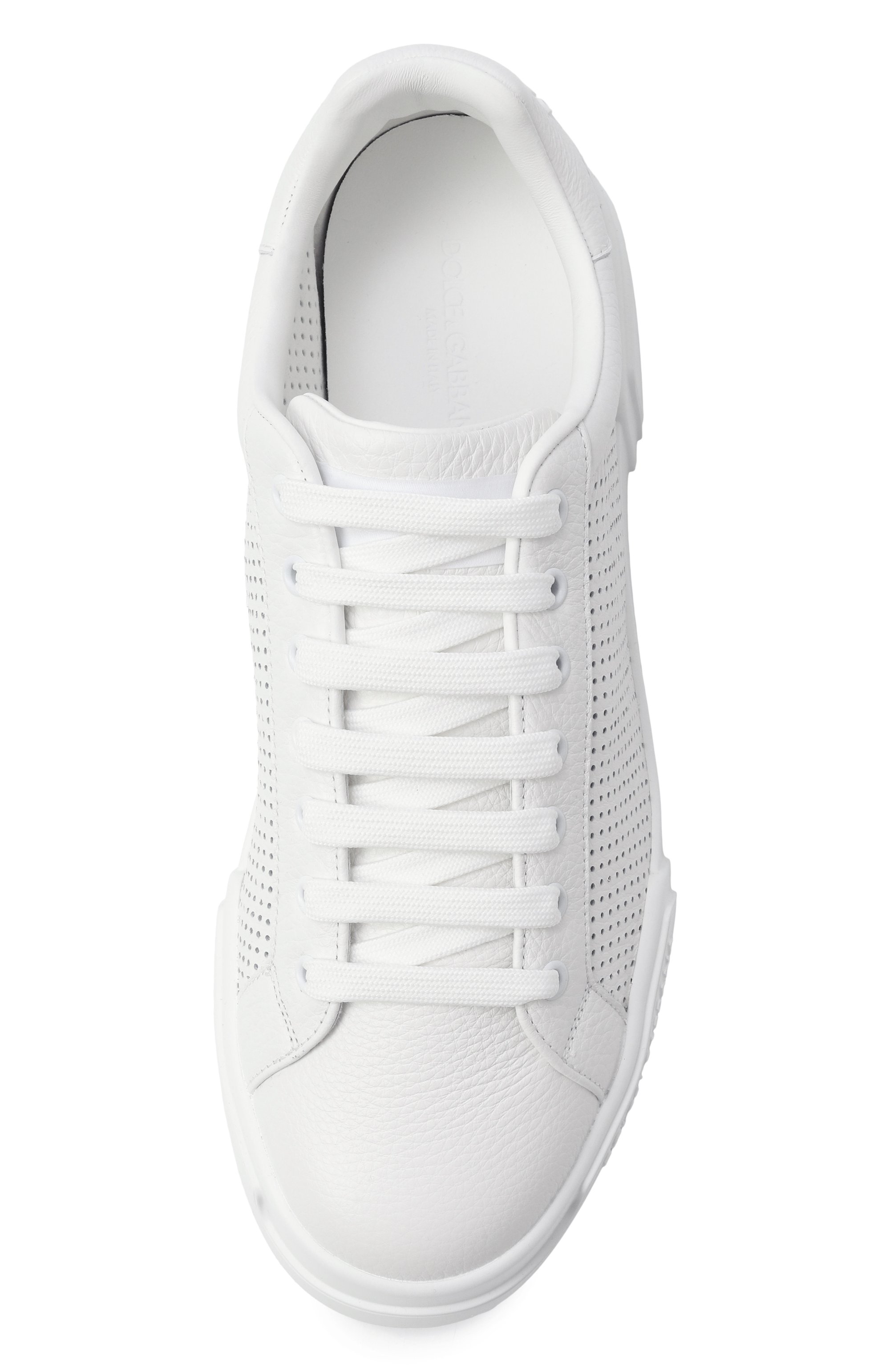 Кожаные кеды portofino light strobel DOLCE & GABBANA, арт. CS2354/AG093, фото 6