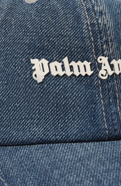 Джинсовая бейсболка PALM ANGELS, арт. PMLB086F22DEN0014501, фот о 4