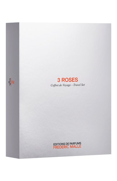 Парфюмерный набор 3 roses deco (3x10ml) FREDERIC MALLE бесцветного цвета по цене 28000 руб., арт. 3700135022416, фото 3 Парфюмерный набор 3 roses deco (3x10ml) FREDERIC MALLE, арт. 3700135022416, фото 3