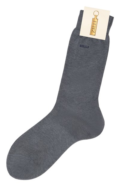 Хлопковые носки ZILLI, арт. MGQ-BJACZ-C0T0N/CPZ1, фото 1