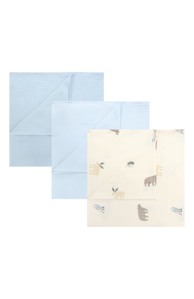 Комплект из трех пеленок BUBA KIDS, арт. BKMUSSW10