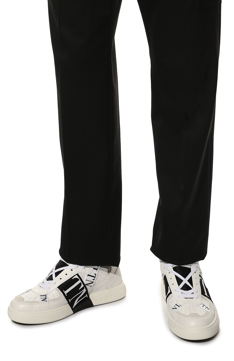 Кожаные кеды vl7n VALENTINO, арт. WY2S0E03/WRQ, фото 3